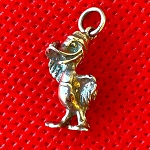 Vintage sterling silver Daffy Duck charm
